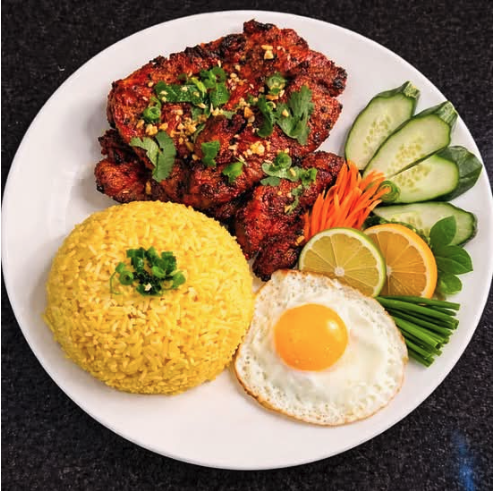 Rice with Pork Chop (Com Viet Nam)