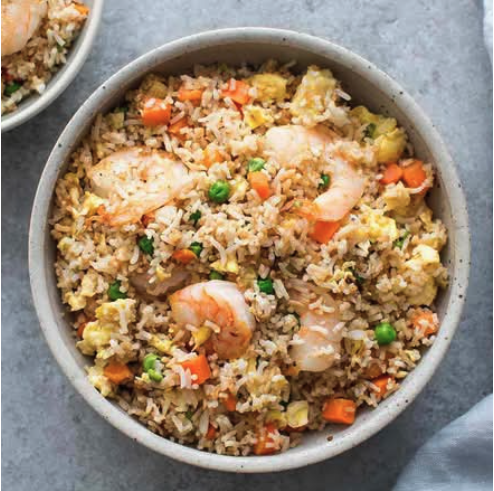 Vietnamese shrimp fried rice